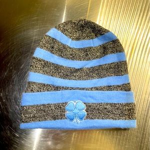 Striped winter beanie